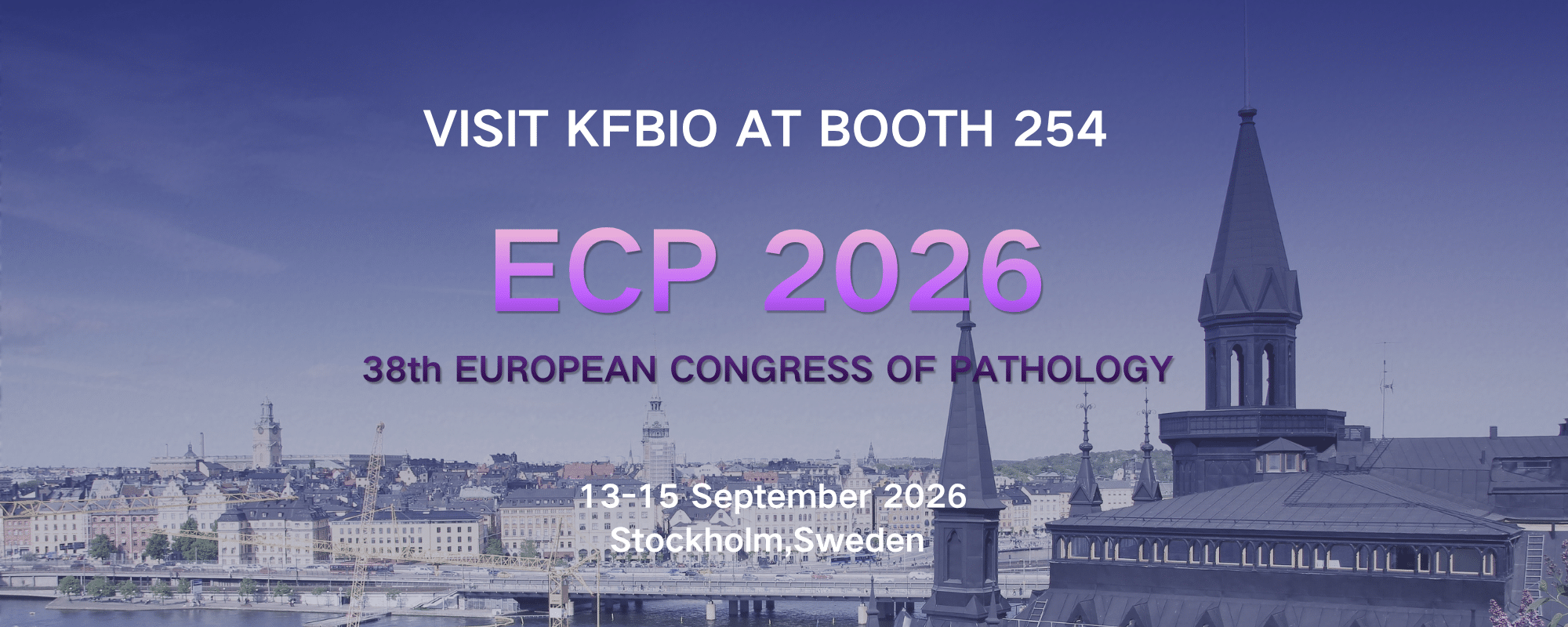 Welcome to visit KFBIO at 254 in ECP 2026